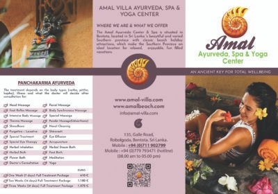 Spa Trifold Brochure Template 2